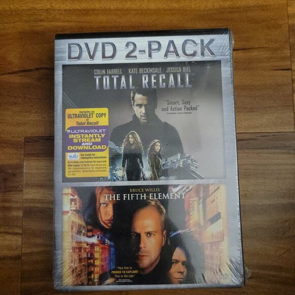 DVD 2-pack Total Recall, Fifth Element - Picture 1 of 4